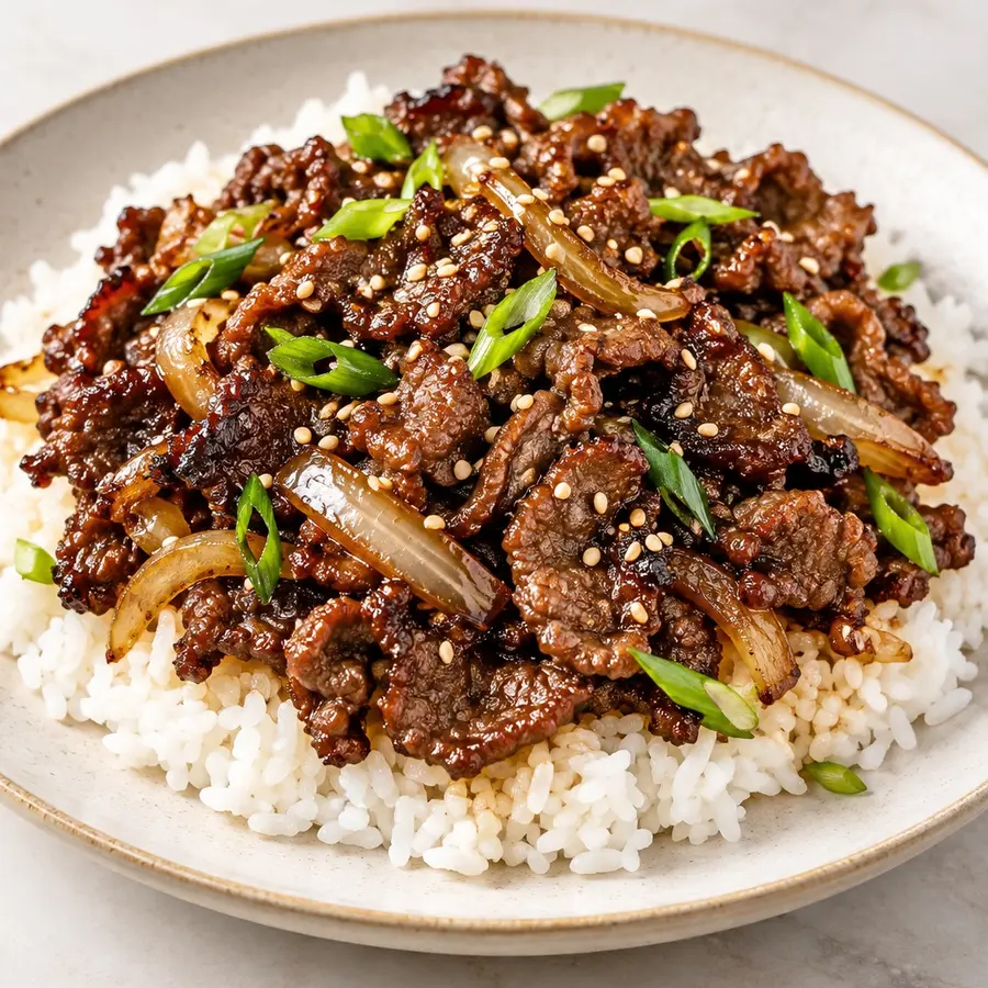 Beef bulgogi