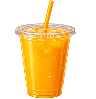 Mango-pineapple drink