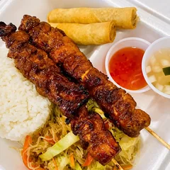 Pork barbecue combo