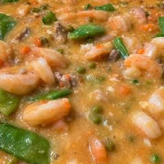 Shrimp in lobster sauce
